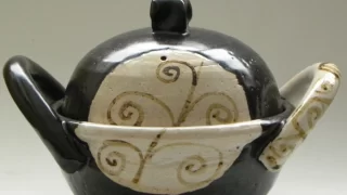 温たなべ ７号 Ⅿサイズ ドット 土鍋 ごはん鍋 丸志げ 陶器 温たなべ7号(Ⅿ)サイズドット | 温たなべ